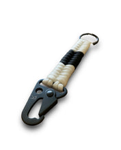 Load image into Gallery viewer, BJJ Rank Paracord Keychain